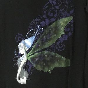 Hot Topic vintage fairy faerie t-shirt tee top y2k witch magic goth gothic emo